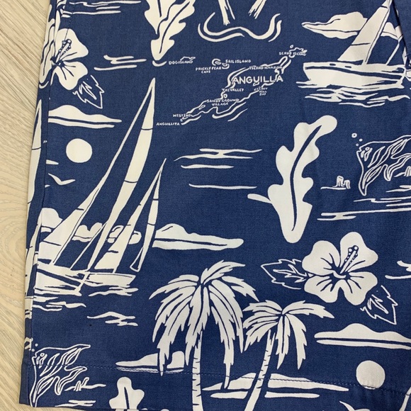 Vineyard Vines Classic Fit Breaker Shorts 7” Blue - Picture 5 of 12